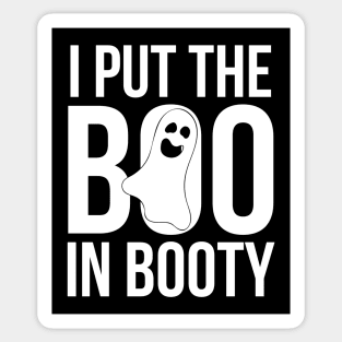 I put the BOO in BOOTY Sticker